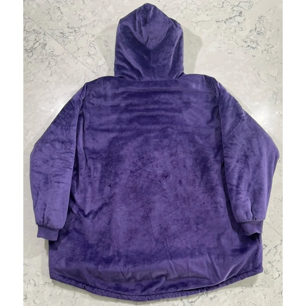 The Comfy Original Oversized Wearable Blanket Unisex One Size Purple